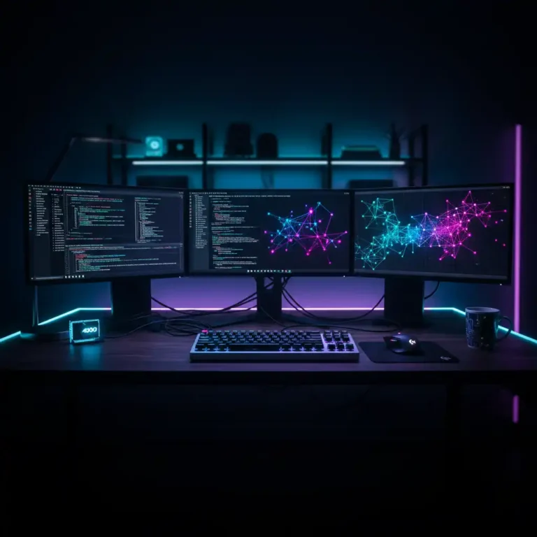 Keychron Q6 Max and Logitech MX Master 3S setup for AI prompt engineering