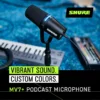 Shure MV7+ Podcast Microphone – The Ultimate Voice Input for Whisper AI & Digital Twins (USB-C/XLR)